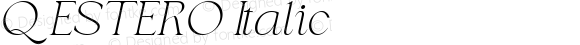 QESTERO Italic