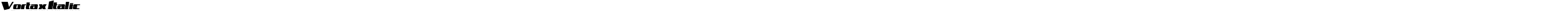 Vortax Italic