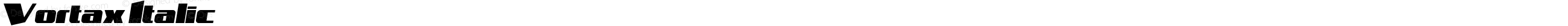 Vortax Italic