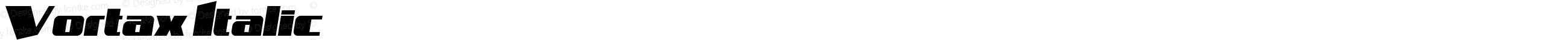 Vortax Italic