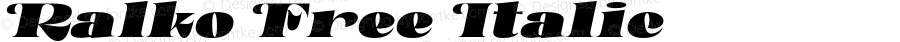 Ralko Free Italic