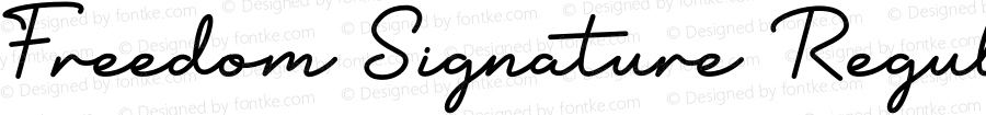 Freedom Signature