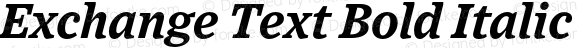 Exchange Text Bold Italic