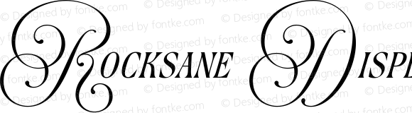 Rocksane Display Oblique