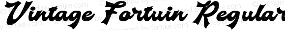 Vintage Fortuin Regular
