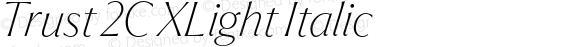 Trust 2C XLight Italic