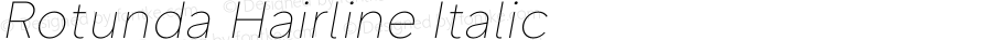 Rotunda-HairlineItalic