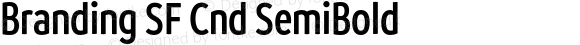 Branding SF Cnd SemiBold