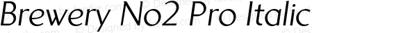 BreweryNo2Pro-Italic