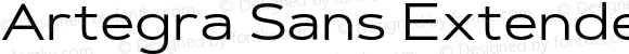 Artegra Sans Extended Regular