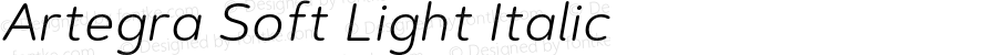 ArtegraSoft-LightItalic