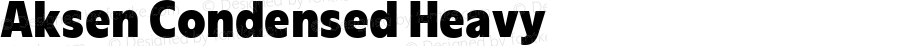 Aksen Condensed Heavy