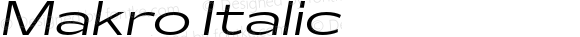 Makro Italic