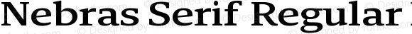 Nebras Serif Regular Expanded