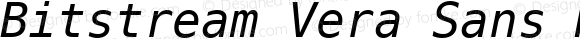 Bitstream Vera Sans Mono Oblique Nerd Font Plus Font Awesome Plus Octicons Mono Windows Compatible