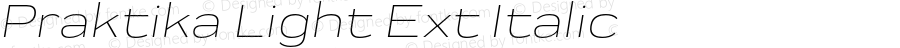 Praktika Light Ext Italic