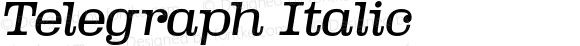 Telegraph-Italic