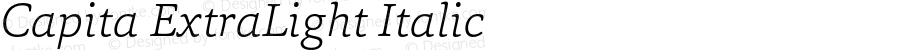 Capita-ExtraLightItalic