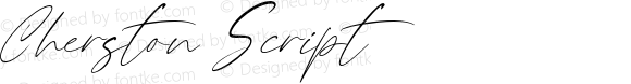 Cherston Script