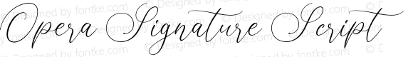 Opera Signature Script