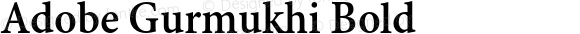 Adobe Gurmukhi Bold