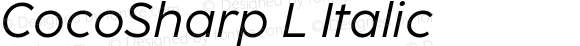 CocoSharp L Italic