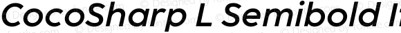 CocoSharp L Semibold Italic