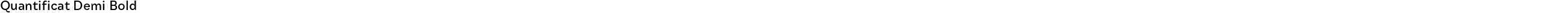 Quantificat Demi Bold