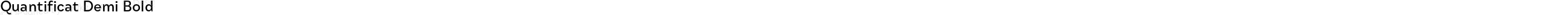 Quantificat Demi Bold