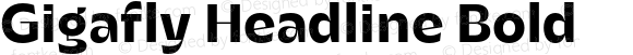 Gigafly Headline Bold Version 1.010;Glyphs 3.1.2 (3151)