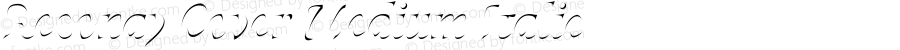 Resonay Cover Medium Italic