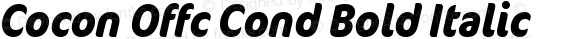 Cocon Offc Cond Bold Italic