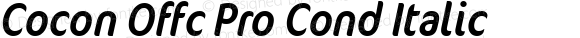 Cocon Offc Pro Cond Italic
