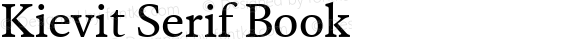 Kievit Serif Book