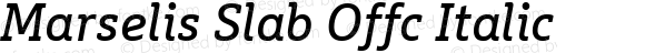 Marselis Slab Offc Italic