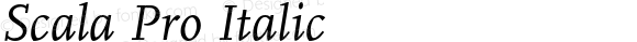 Scala Pro Italic