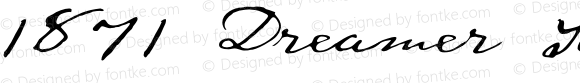 1871 Dreamer Script Regular