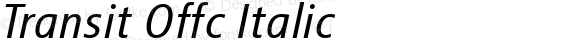 Transit Offc Italic