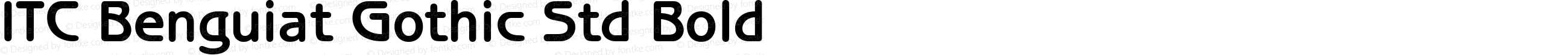 ITC Benguiat Gothic Std Bold