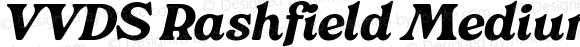 VVDS Rashfield Medium Italic