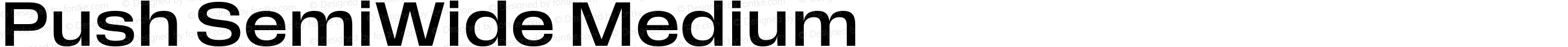Push SemiWide Medium