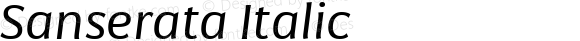 Sanserata Italic