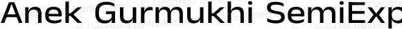 Anek Gurmukhi SemiExpanded Medium