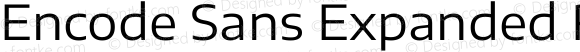 Encode Sans Expanded Regular