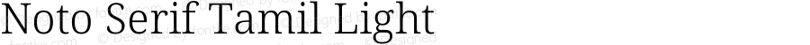 Noto Serif Tamil Light