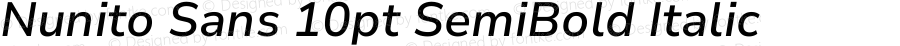 Nunito Sans 10pt SemiBold Italic Version 3.101;gftools[0.9.27]