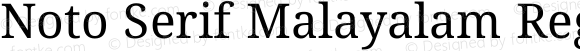 Noto Serif Malayalam Regular