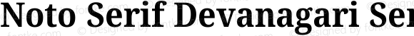 Noto Serif Devanagari SemiCondensed Bold