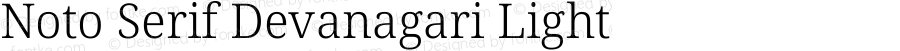 Noto Serif Devanagari Light