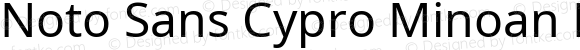 Noto Sans Cypro Minoan Regular